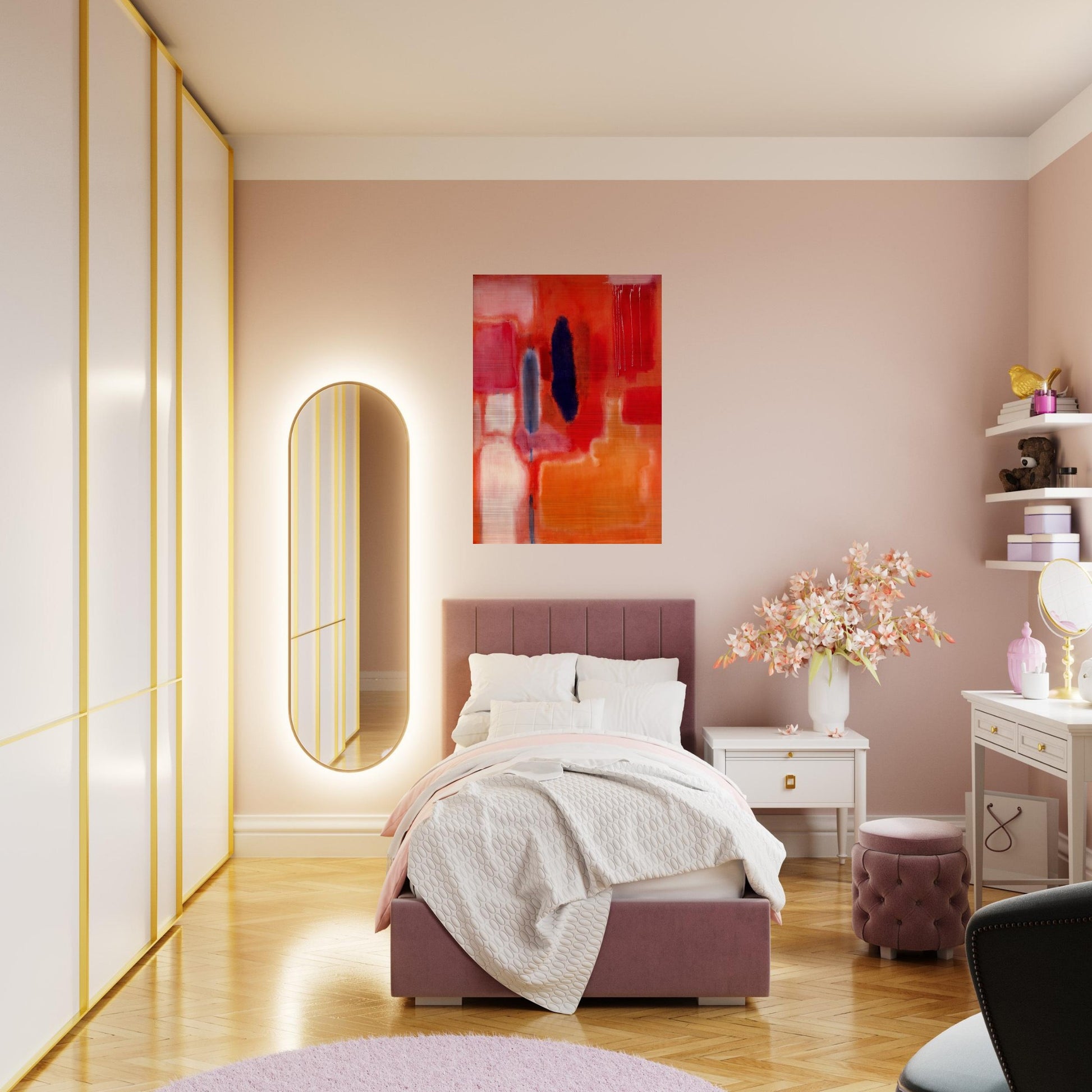 No. 9 - 1948 - Mark Rothko Brushed Aluminum Print - 70x100 cm / 28x40 inches | Mark Rothko Aluminum Print | Mark Rothko Prints