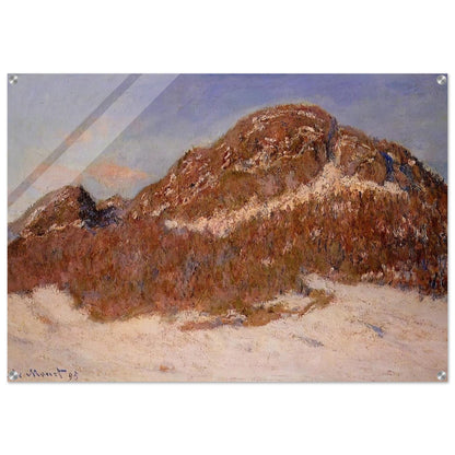 Mount Kolsaas 3 - claude monet Acrylic Print - 70x100 cm / 28x40″ inches | claude monet Wall Art | claude monet Prints