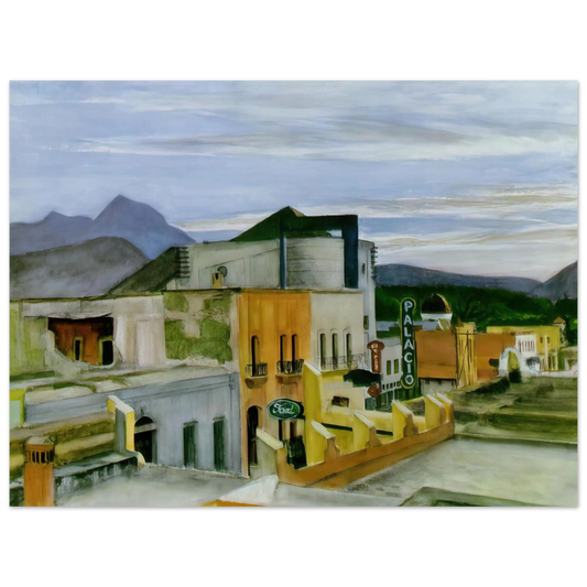 Edward Hopper - El Palacio Fine Art Poster - 13x18 cm / 5x7 inches