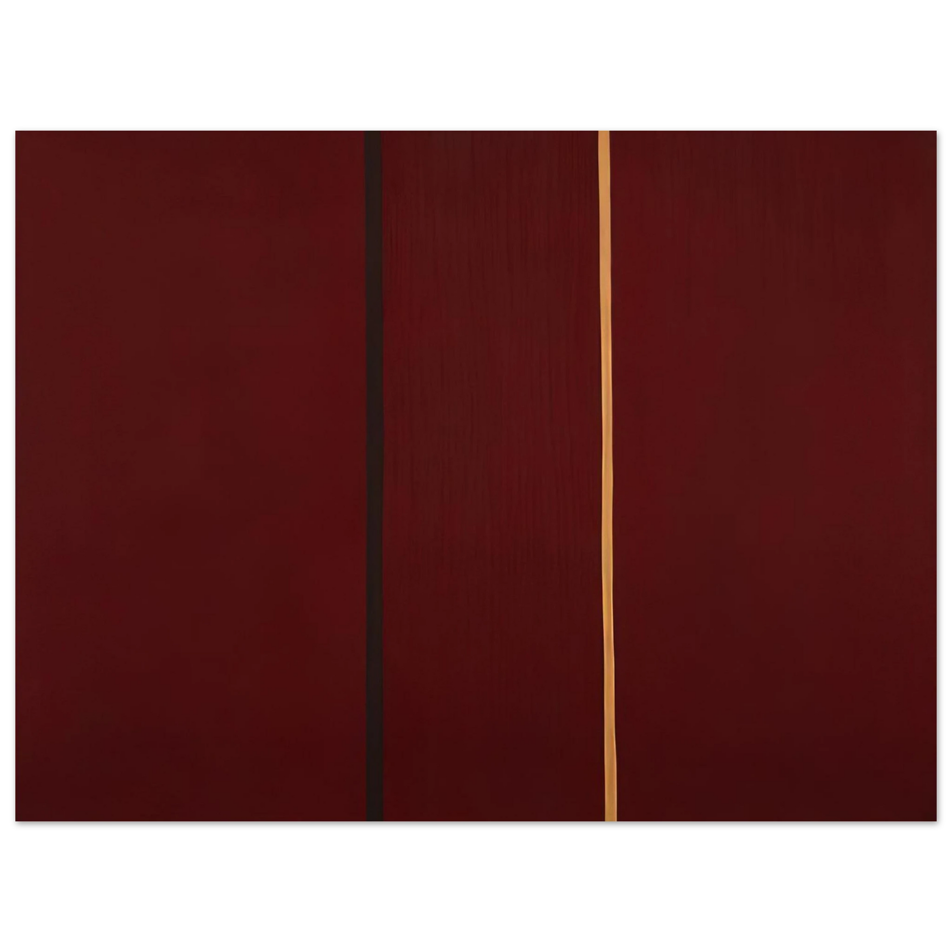 Barnett Newman - Covenant Fine Art Poster - Default Title