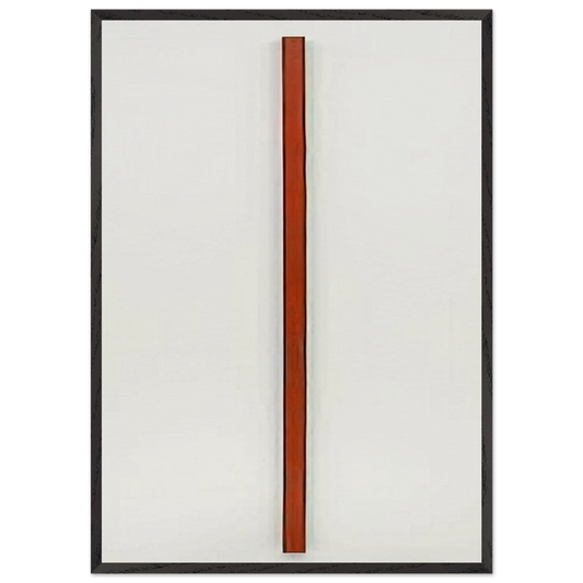 The Wild - Barnett Newman Framed Art Print – Black Wooden Frame - Default Title - -Framed Art Print