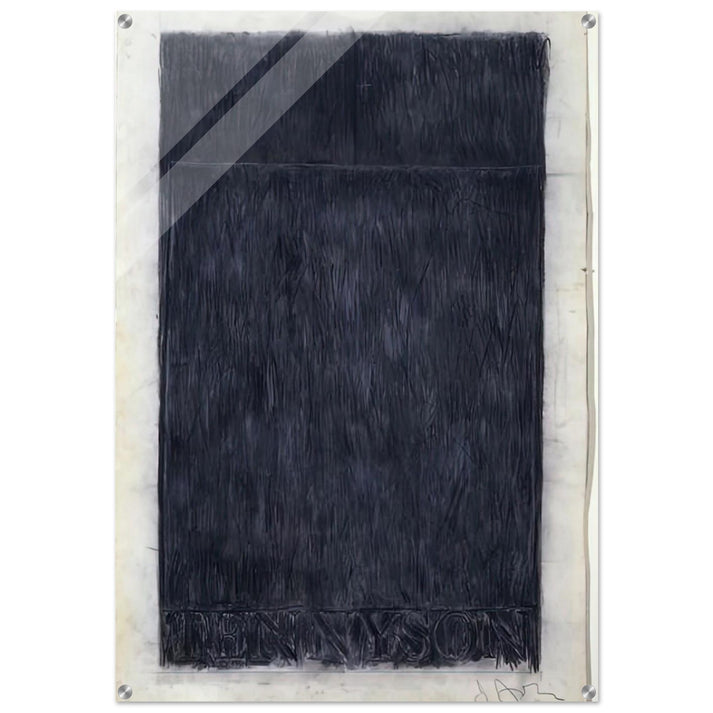 TENNYSON 1959 - Jasper Johns Acrylic Print - 70x100 cm / 28x40″ inches