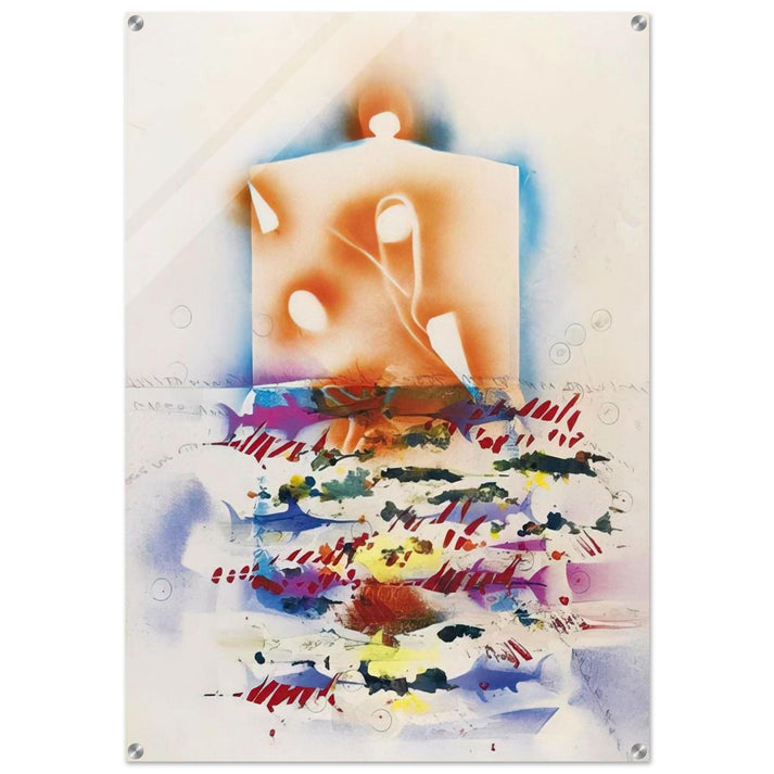 PESCI SPADA 1988 - Alighiero Boetti Acrylic Print - 70x100 cm / 28x40″ inches