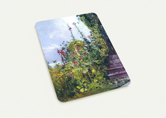 Celia Thaxter's Garden, Appledore, Isles of Shoals By Childe Hassam Pack of 10 Post Cards | Childe Hassam Post Cards | A6 (10.5 x 14.8 cm) - 4.1 x 5.8 inches