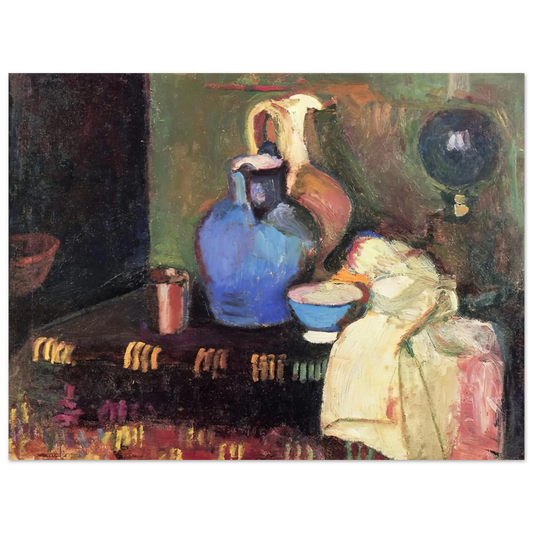Henri Matisse - THE BLUE JUG 1899 Fine Art Poster - Default Title
