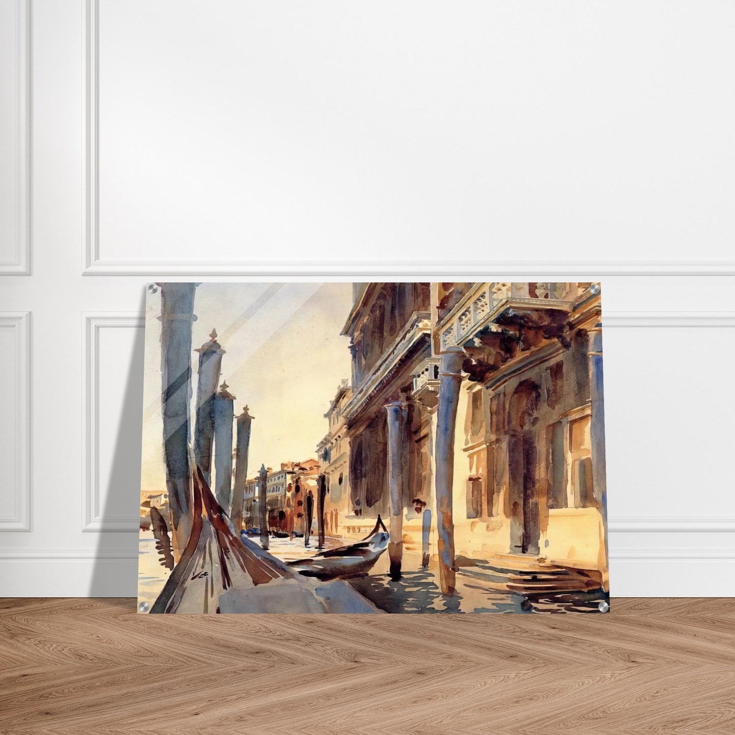Grand Canal, Venice - John Singer Sargent Acrylic Print - 70x100 cm / 28x40″ inches