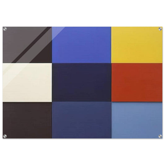 M‚diterann‚e - Ellsworth Kelly Acrylic Print - 70x100 cm / 28x40″ inches