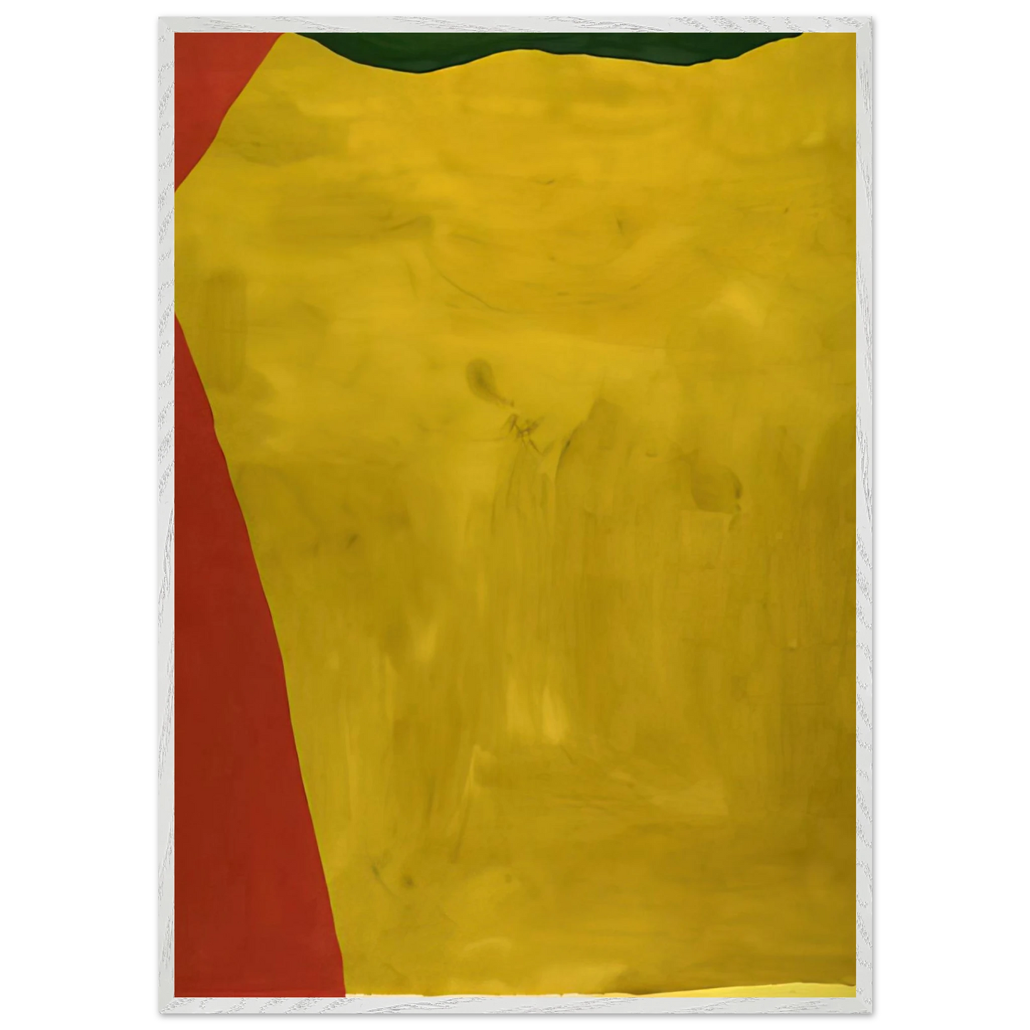 Helen Frankenthaler - Blessing of the Fleet - 1969 Wall art - A3 (29.7 x 42  cm) - Premium Wooden Framed Poster With Fine Art Paper - Black frame