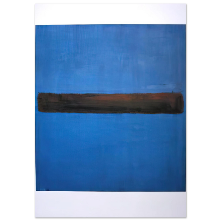 Mark Rothko - Untitled - 1969 Wall Art - 30x40 cm / 12x16 inches - Premium Wooden Framed Poster With Fine Art Paper-canvas - White frame