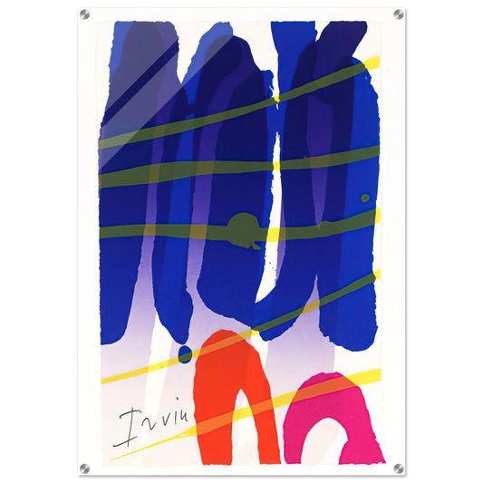 Alba - 1987 - Albert Irvin Acrylic Print - 70x100 cm / 28x40″ inches | Albert Irvin Wall Art | Albert Irvin Prints