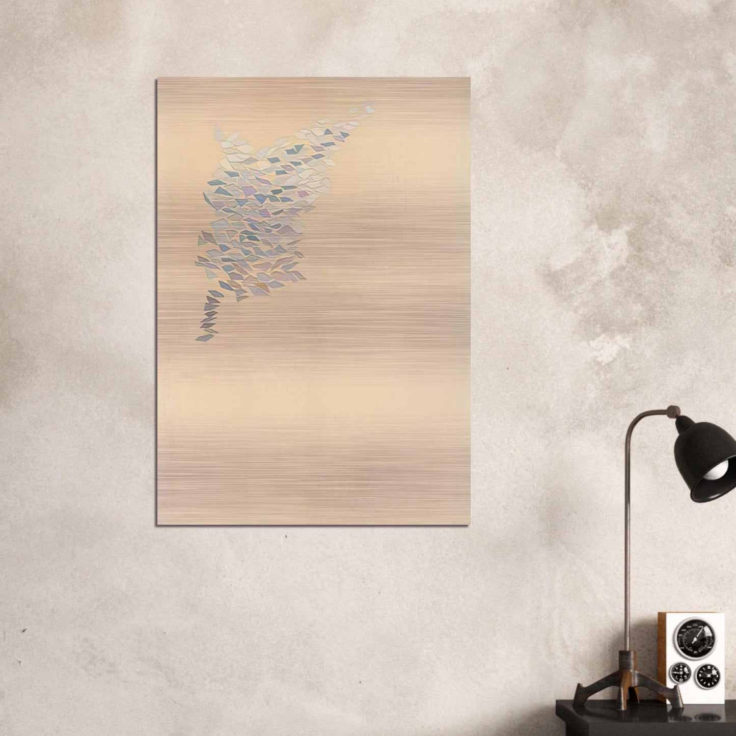 Development TK Como - 1970 - Robert Goodnough Brushed Aluminum Print - 70x100 cm / 28x40 inches | Robert Goodnough Aluminum Print | Robert Goodnough Prints