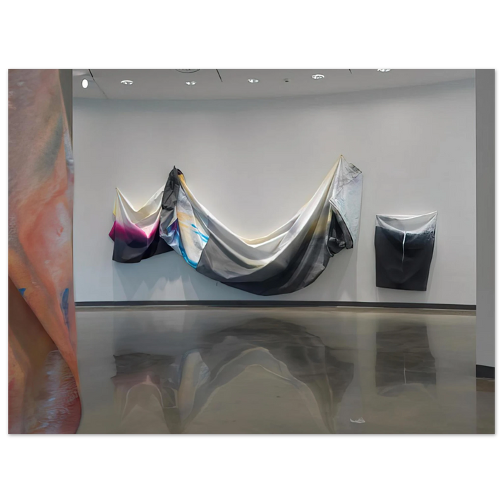 Sam Gilliam - Black Garland  75x100 cm / 30x40inches Fine Art Poster
