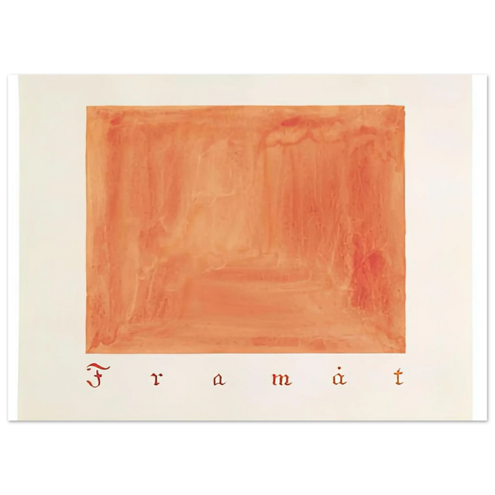 Hilma af Klint - FORWARDS PARCIFAL SERIES GROUP 2 SECTION 4 THE CONVOLUTE OF THE PHYSICAL PLANE 1916 Wall art - 45x60 cm / 18x24 Inches - Premium Wooden Framed Poster With Fine Art Paper - White frame