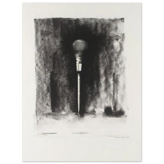Jim Dine - UNTITLED FROM TEN WINTER TOOLS 1973 3 Fine Art Poster - Default Title