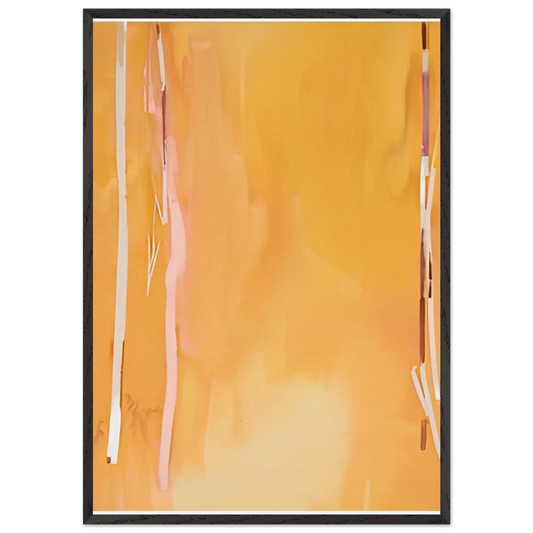 Harvest II 1975- - Helen Frankenthaler Framed Art Print – Black Wooden Frame - Default Title - -Framed Art Print