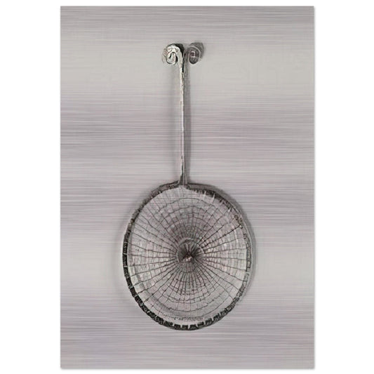 MILK SKIMMER 1940 - Alexander Calder Brushed Aluminum Print - 70x100 cm / 28x40 inches | Alexander Calder Aluminum Print | Alexander Calder Prints