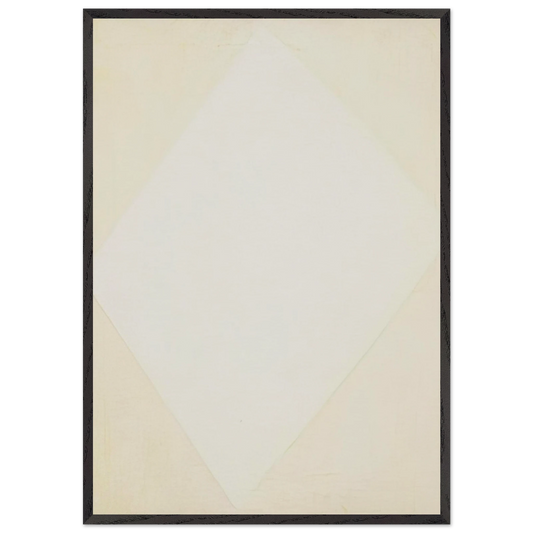 Two Whites - Ellsworth Kelly Framed Art Print – Black Wooden Frame - Default Title - -Framed Art Print