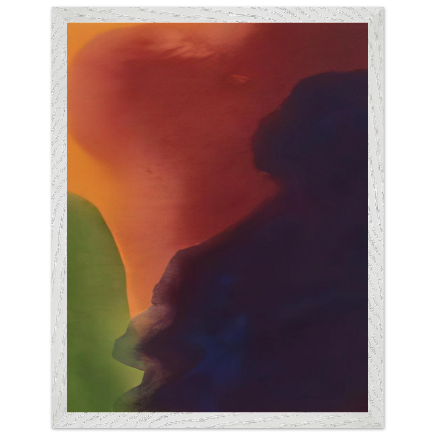 Helen Frankenthaler - Blue Atmosphere III - 1963 Wall art - 60x90 cm / 24x36 inches - Fine Art Poster - -