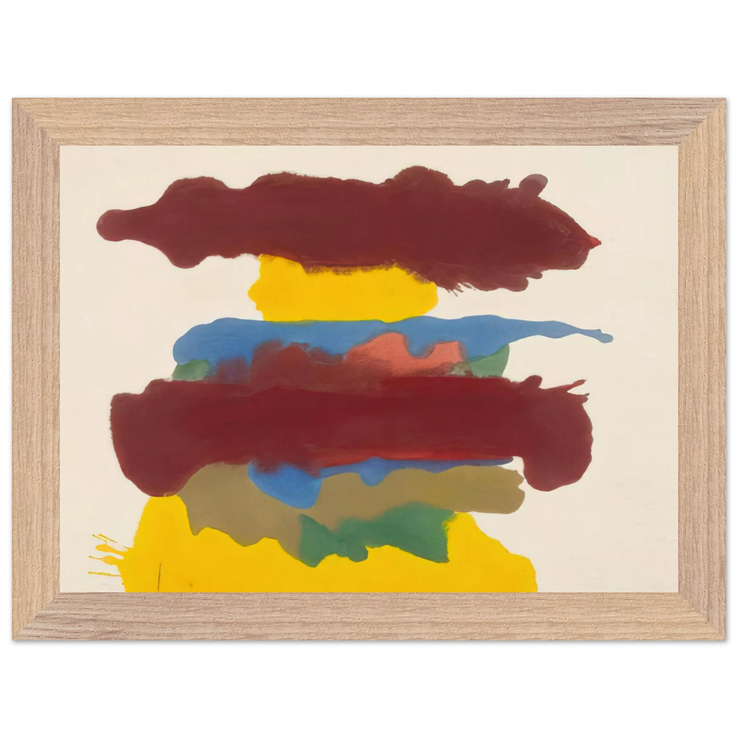 Helen Frankenthaler - Weather Change - 1963 Wall art - A2 (42 x 59.4  cm) - Fine Art Poster - -