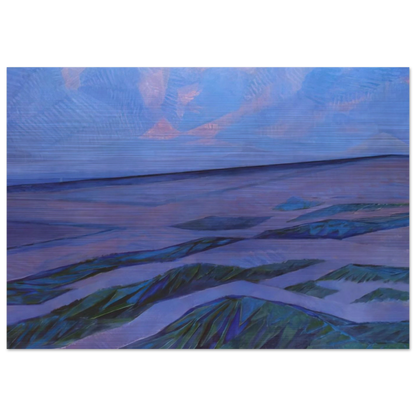 Dune Landscape - Piet Mondrian Brushed Aluminum Print - 70x100 cm / 28x40 inches | Piet Mondrian Aluminum Print | Piet Mondrian Prints