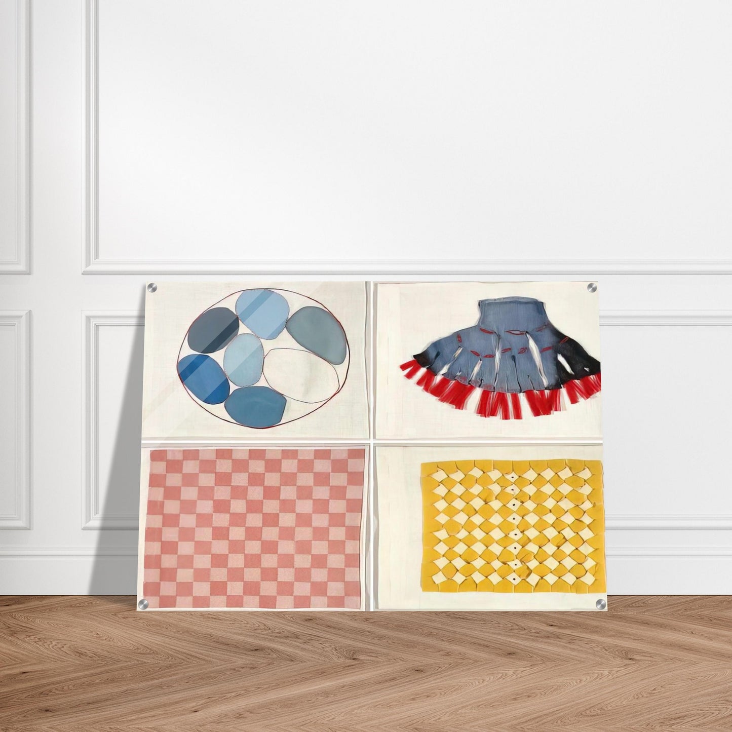 UNTITLED 4 - Louise Bourgeois Acrylic Print - 70x100 cm / 28x40″ inches | Louise Bourgeois Wall Art | Louise Bourgeois Prints