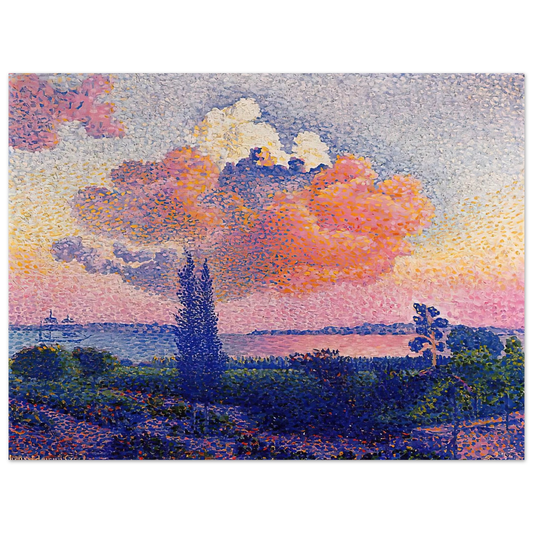 Henri-Edmond Cross - The Pink Cloud Fine Art Poster - Default Title