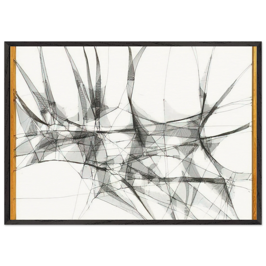 Metamorphosis - 1959 - Manuel Rivera Framed Art Print – Black Wooden Frame - Default Title - -Framed Art Print