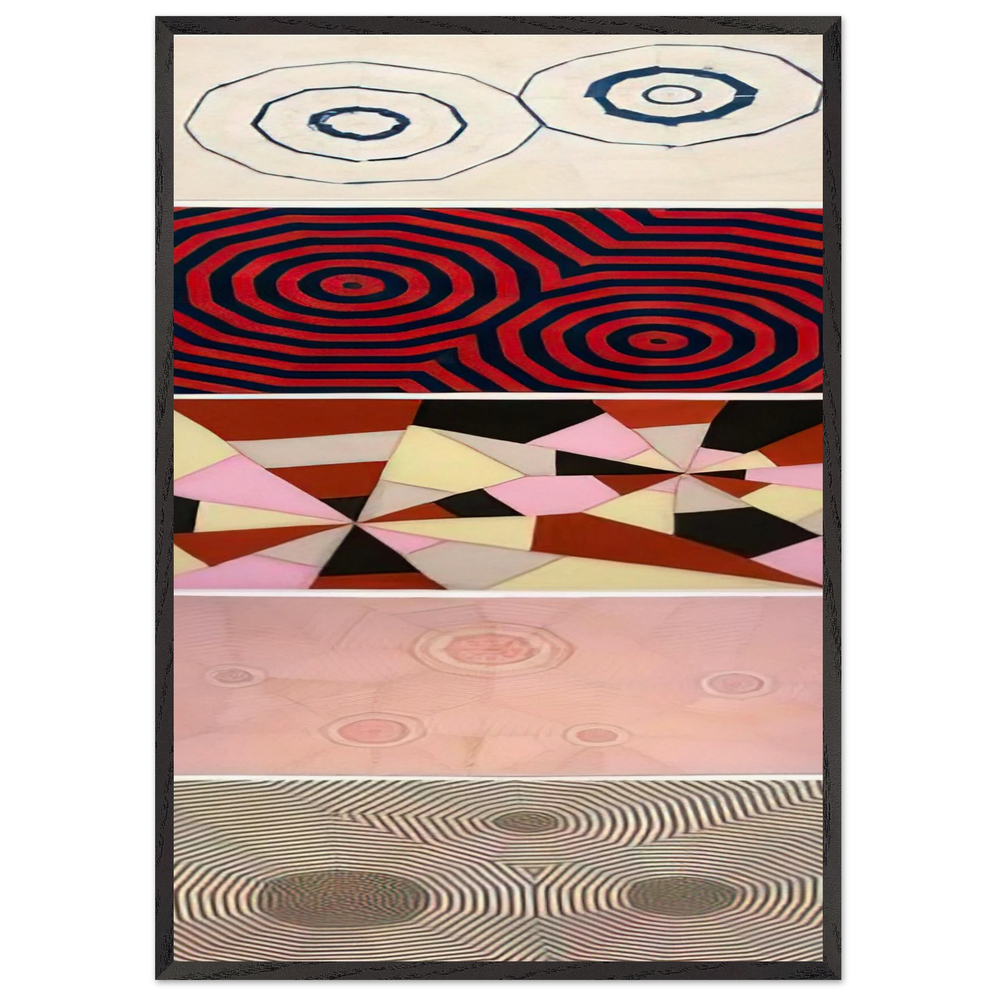 THE FABRIC WORKS BOARD - Louise Bourgeois Framed Art Print – Black Wooden Frame - Default Title - -Framed Art Print