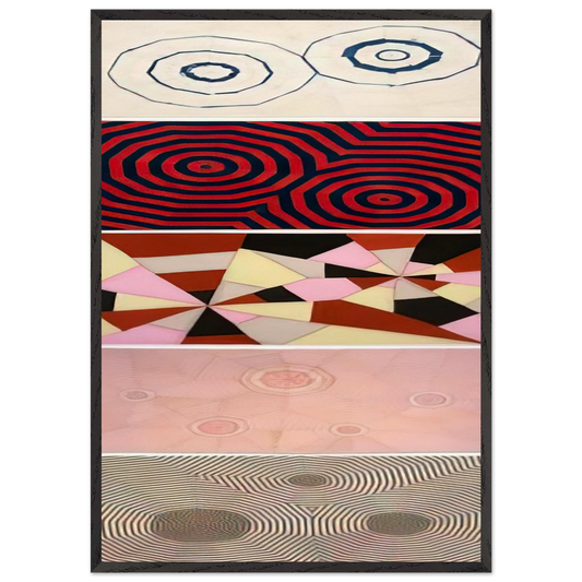 THE FABRIC WORKS BOARD - Louise Bourgeois Framed Art Print – Black Wooden Frame - Default Title - -Framed Art Print