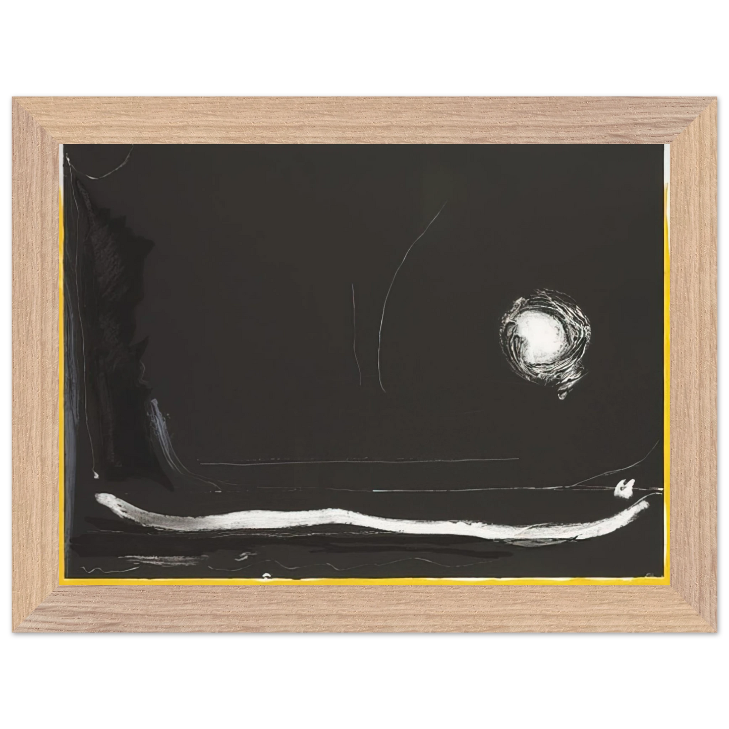 Helen Frankenthaler - Yellow Jack - 1985 Wall art - 40x50 cm / 16x20 Inches - Fine Art Poster - -