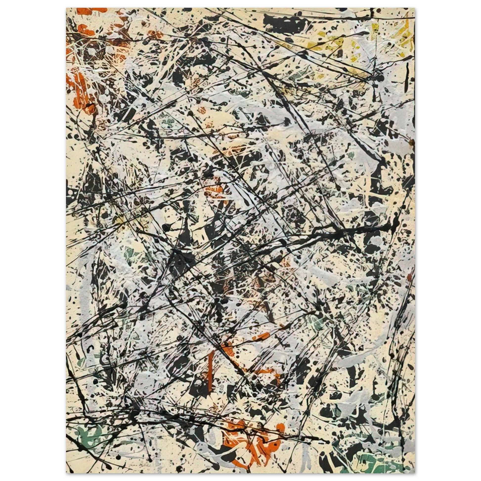 Jackson Pollock - NUMBER 32 1947 Fine Art Poster - Default Title