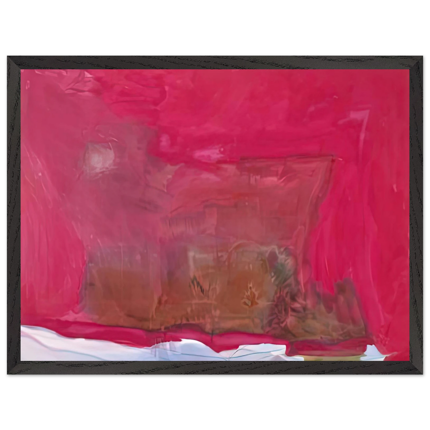 Helen Frankenthaler - Renaissance, 1971- Wall Art - 30x40 cm / 12x16 inches - Premium Wooden Framed Poster With Fine Art Paper - Wood frame
