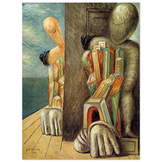 Giorgio de Chirico - ARCHAEOLOGISTS 1926 Fine Art Poster - Default Title