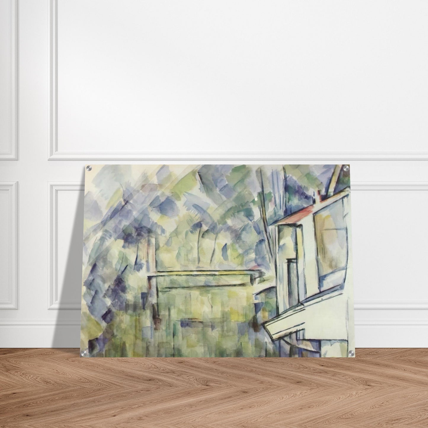 Mill on the River - Paul Cézanne Acrylic Print - 70x100 cm / 28x40″ inches