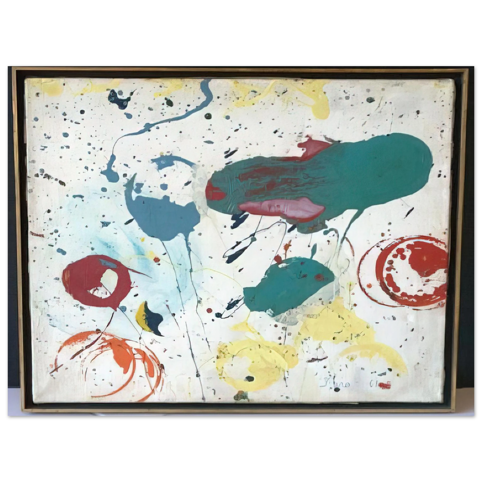 Taro Yamamoto - UNTITLED 1961 Fine Art Poster - Default Title