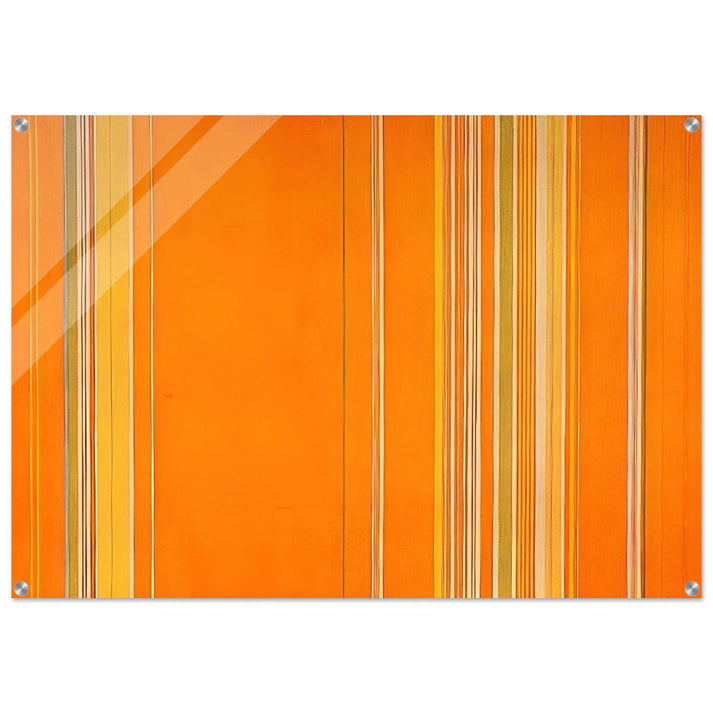 Solar Diary Needle Park - 1972 - Gene Davis Acrylic Print - 70x100 cm / 28x40″ inches