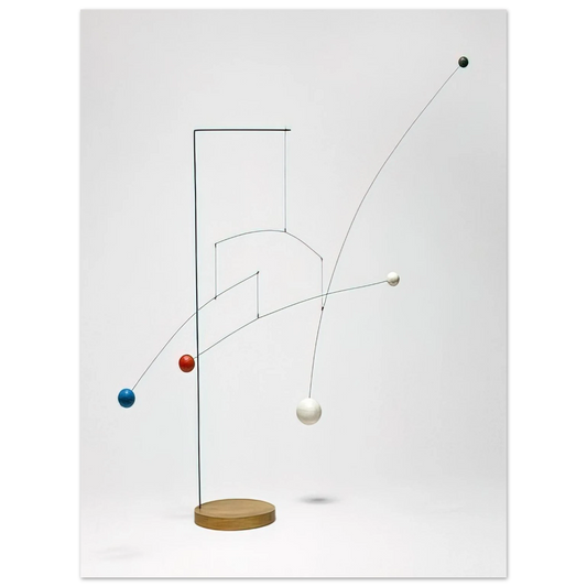 Alexander Calder - UNTITLED 1935 Fine Art Poster - 13x18 cm / 5x7 inches