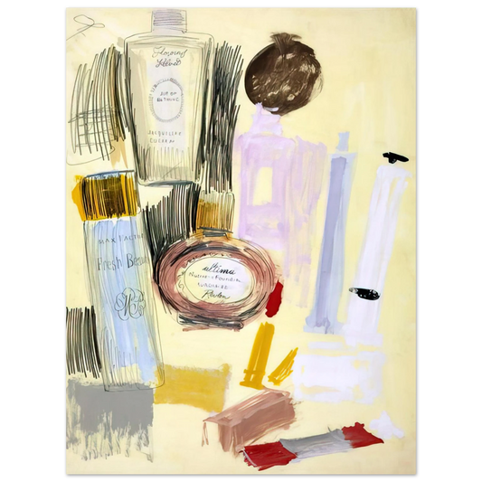 Andy Warhol - Untitled  Beauty Products  Fine Art Poster - 13x18 cm / 5x7 inches