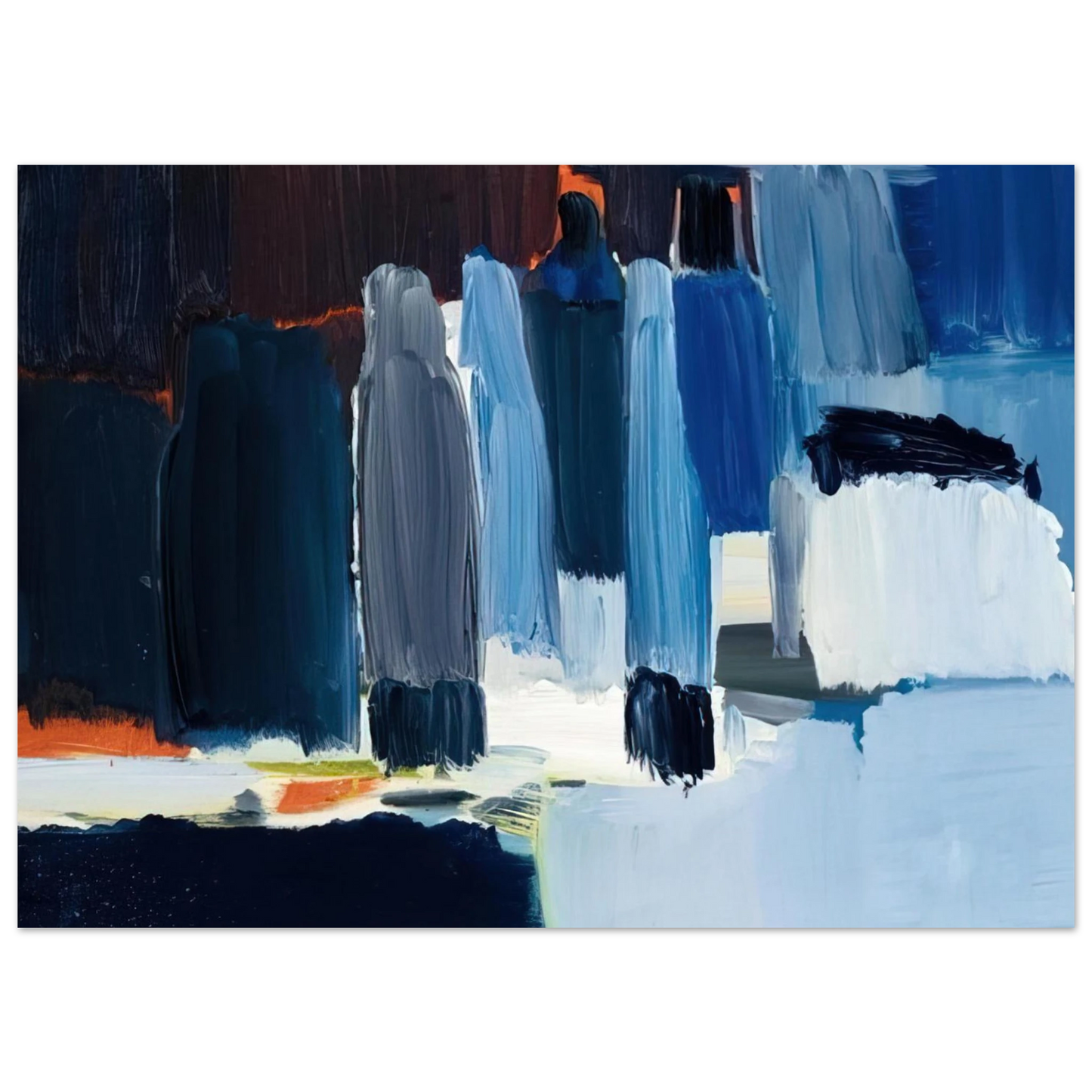Nicolas de Stael - Nature morte - 1955 Fine Art Poster - 40x60 cm / 16x24 inches