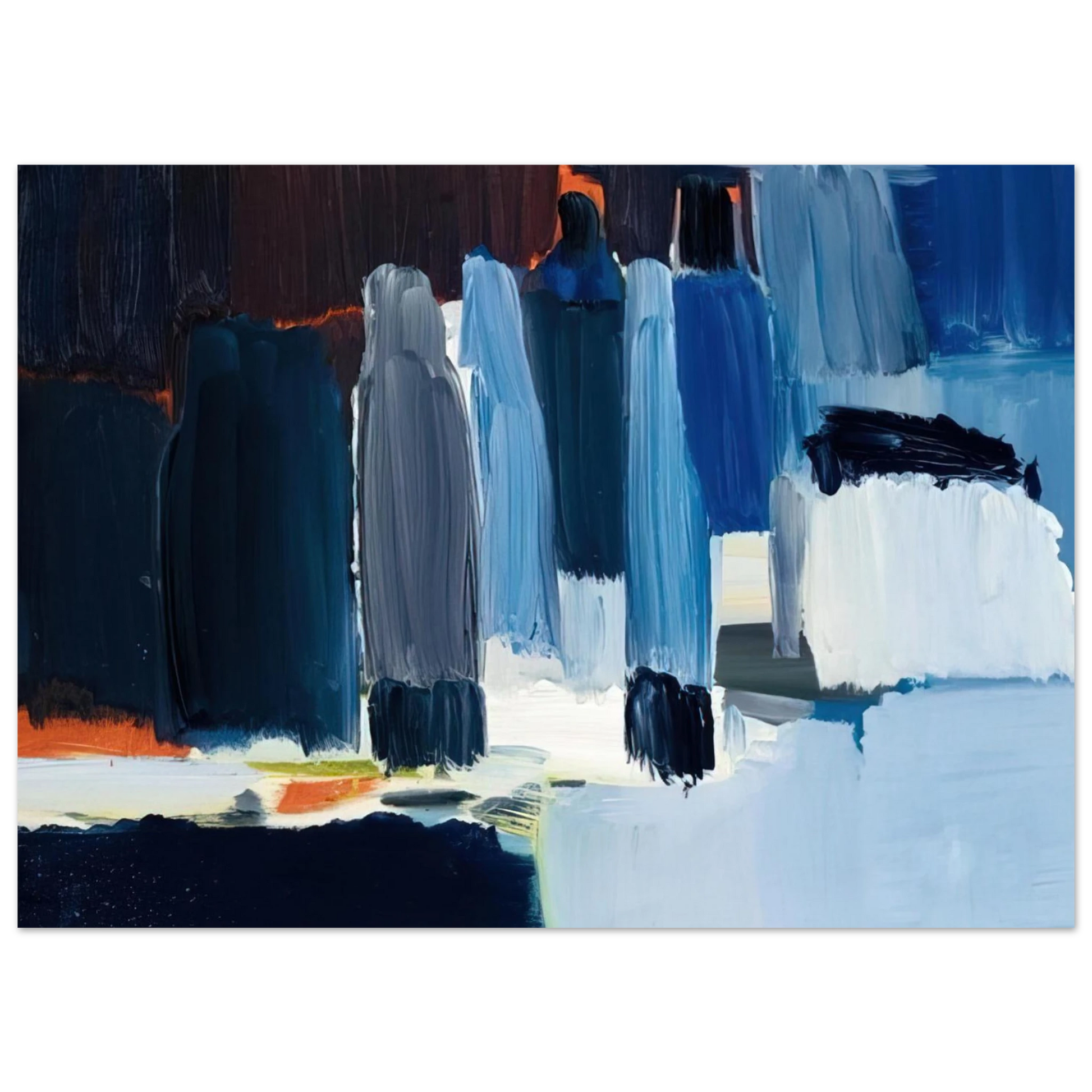 Nicolas de Stael - Nature morte - 1955 Fine Art Poster - 40x60 cm / 16x24 inches