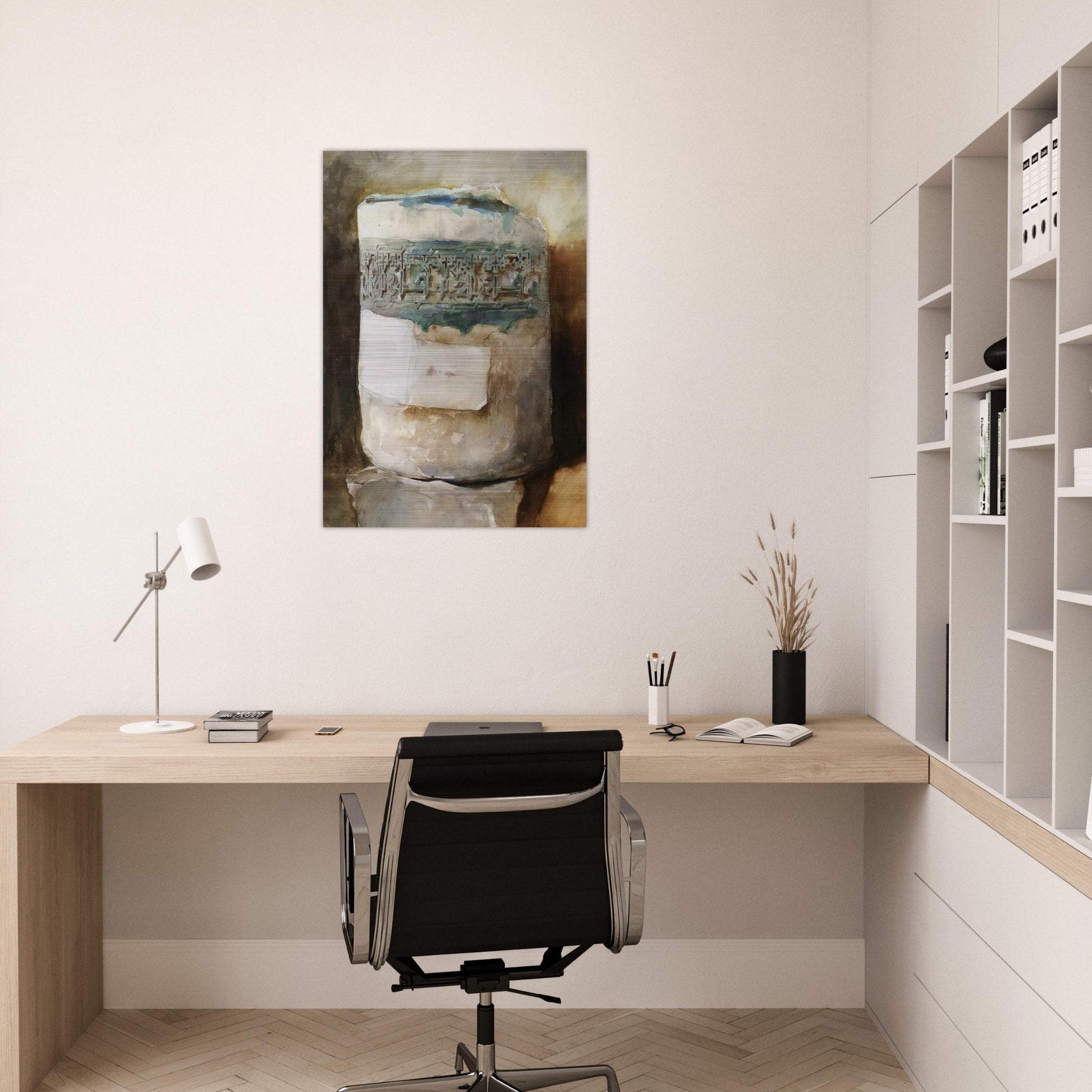 Persian Artifact with Faience Decoration - John Singer Sargent Brushed Aluminum Print - 70x100 cm / 28x40 inches | John Singer Sargent Aluminum Print | John Singer Sargent Prints