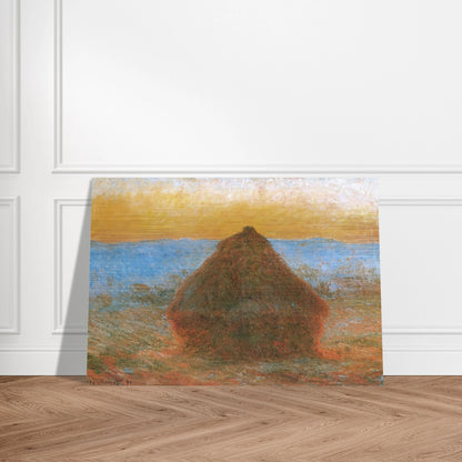 Grainstack - claude monet Brushed Aluminum Print - 70x100 cm / 28x40 inches | claude monet Aluminum Print | claude monet Prints
