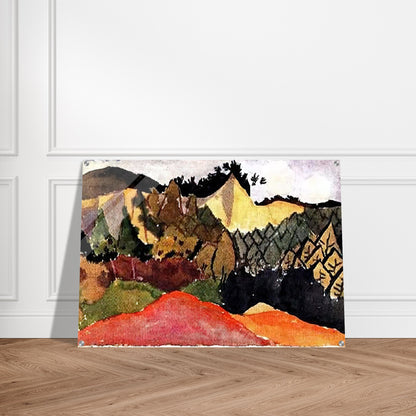 IN THE QUARRY - Paul Klee Acrylic Print - 70x100 cm / 28x40″ inches | Paul Klee Wall Art | Paul Klee Prints