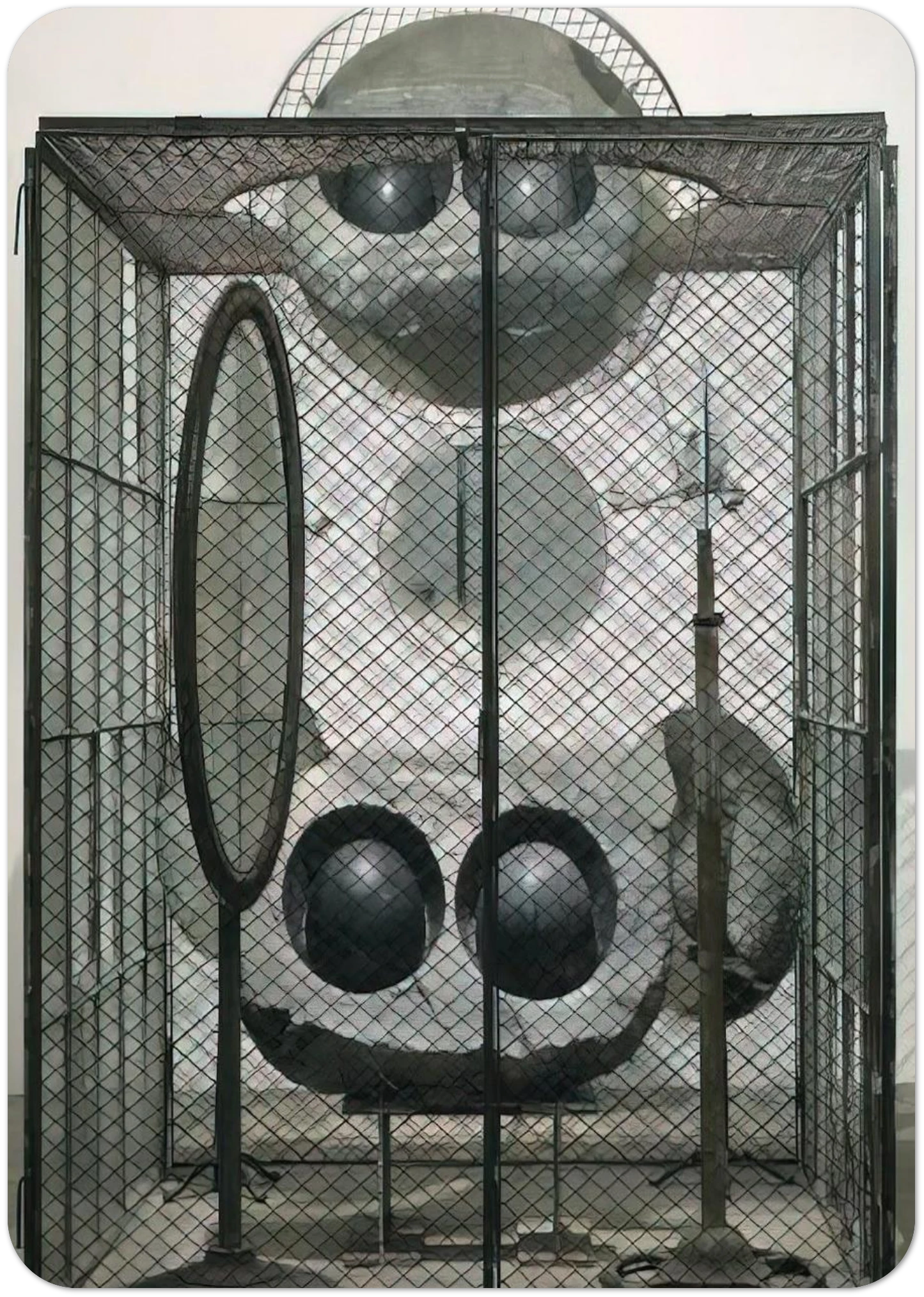 CELL EYES AND MIRRORS 1993 By Louise Bourgeois Pack of 10 Post Cards | Louise Bourgeois Post Cards | A6 (10.5 x 14.8 cm) - 4.1 x 5.8 inches