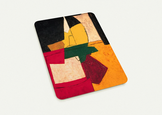 Composition abstraite aux traits - 1951 By Serge Poliakoff Pack of 10 Post Cards | Serge Poliakoff Post Cards | A6 (10.5 x 14.8 cm) - 4.1 x 5.8 inches