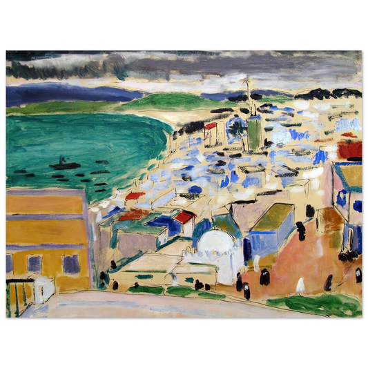 Henri Matisse - THE BAY OF TANGIER 1912 Fine Art Poster - Default Title
