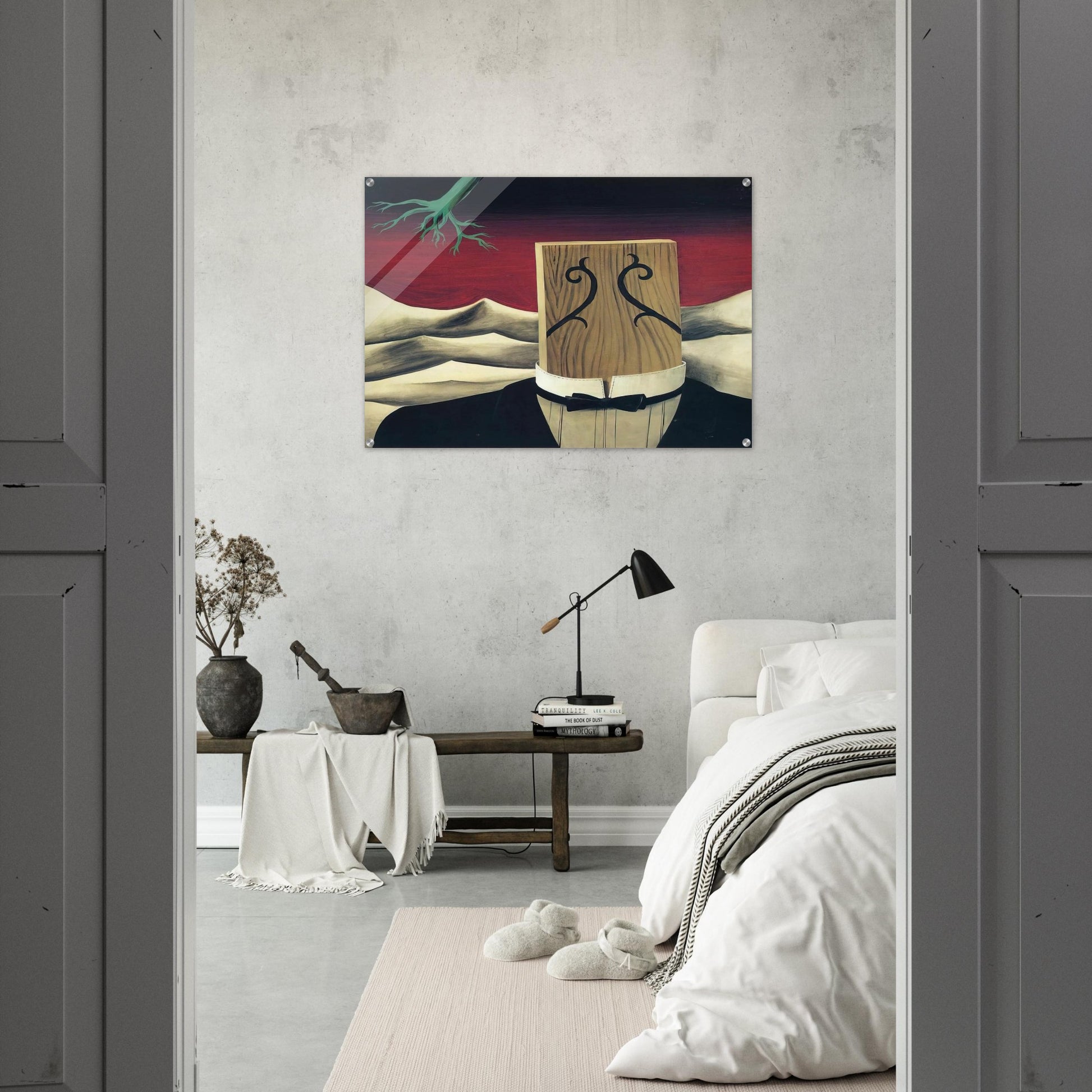 THE CONQUEROR 1926 - Rene Magritte Acrylic Print - 70x100 cm / 28x40″ inches | Rene Magritte Wall Art | Rene Magritte Prints