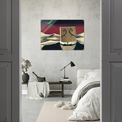 THE CONQUEROR 1926 - Rene Magritte Acrylic Print - 70x100 cm / 28x40″ inches | Rene Magritte Wall Art | Rene Magritte Prints