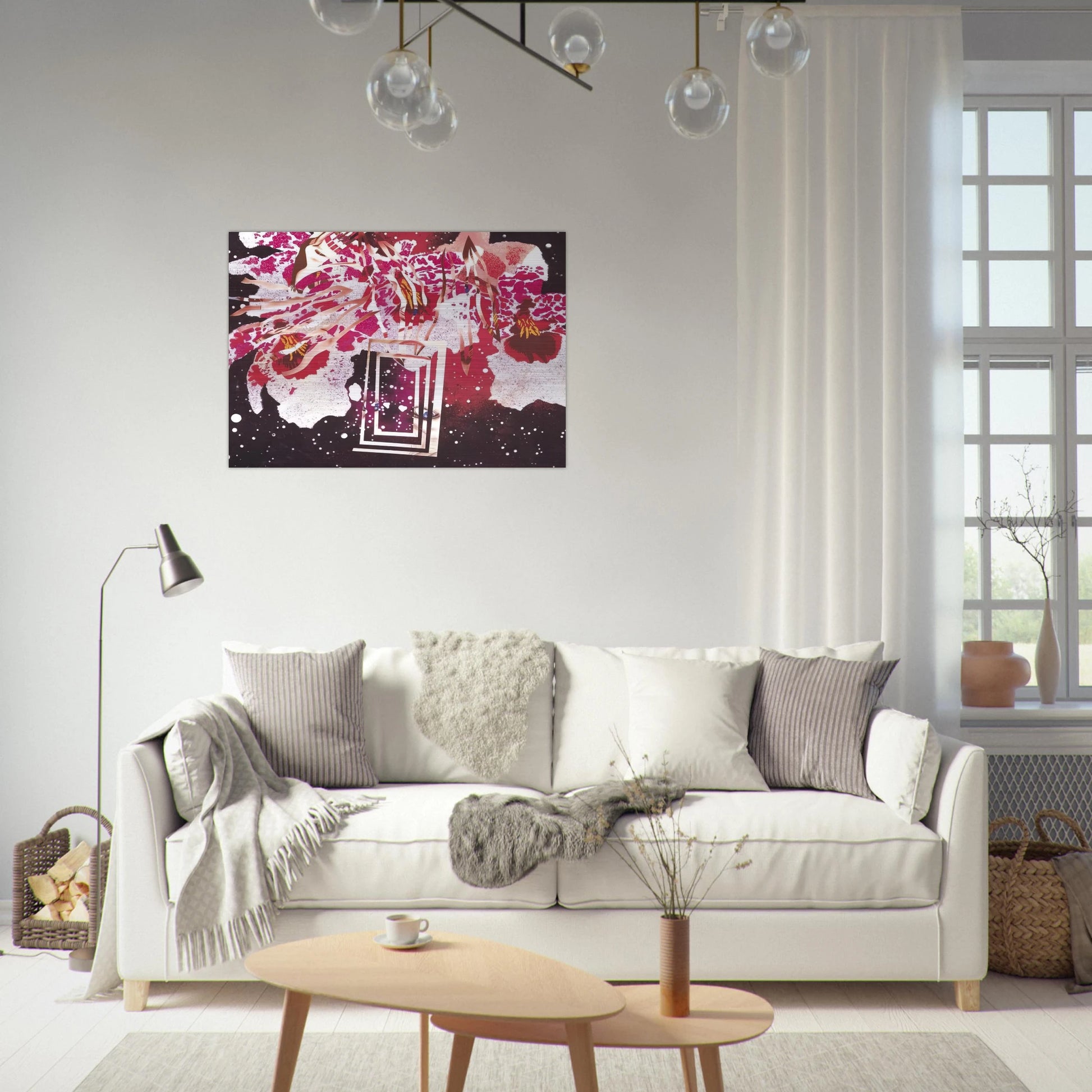 Time Door Time D'Or - James Rosenquist Brushed Aluminum Print - 70x100 cm / 28x40 inches | James Rosenquist Aluminum Print | James Rosenquist Prints