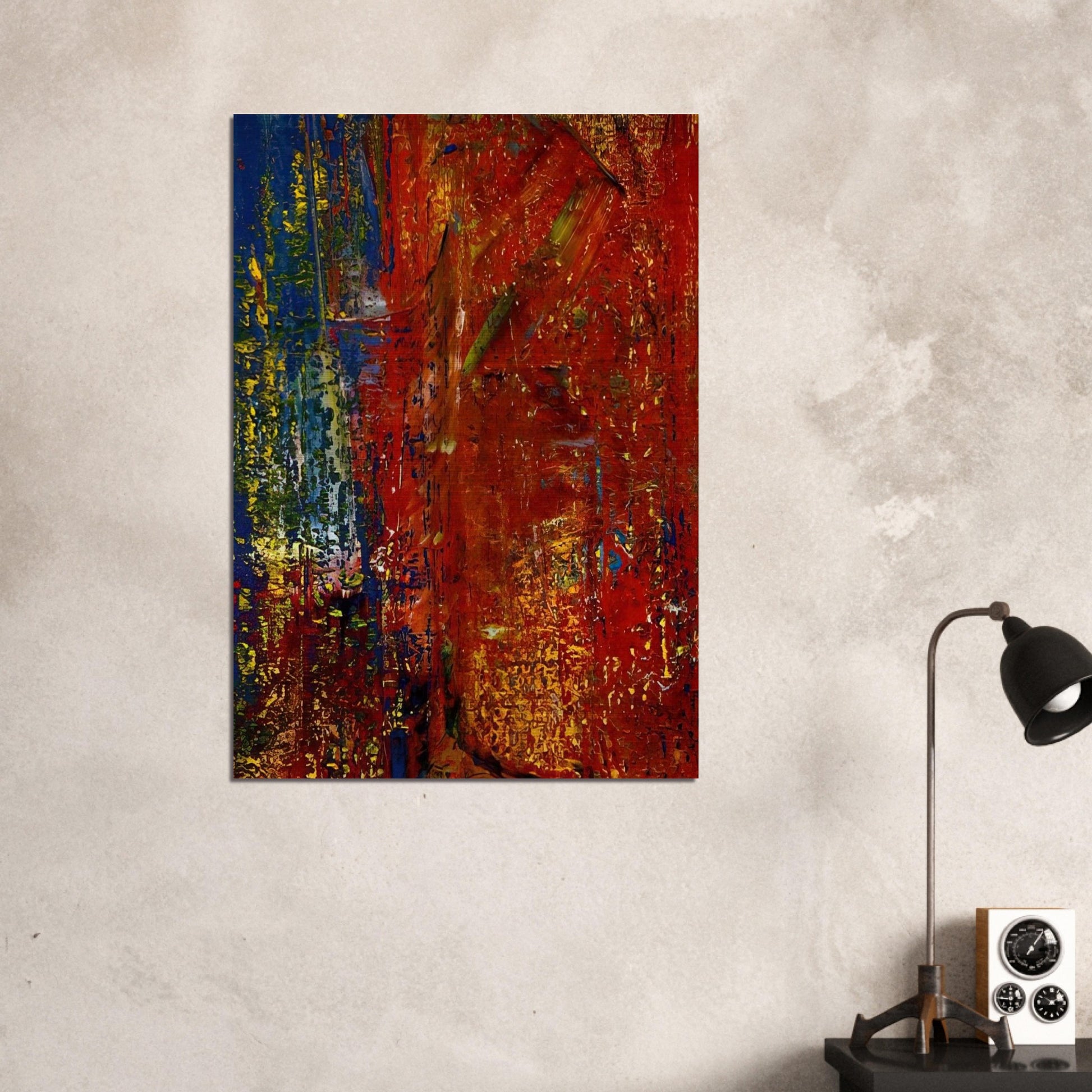 UNTITLED - Gerhard Richter Brushed Aluminum Print - 70x100 cm / 28x40 inches | Gerhard Richter Aluminum Print | Gerhard Richter Prints